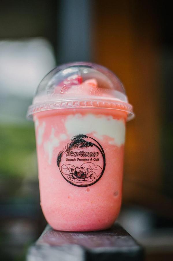 ไร่นาบัวหลวง คาเฟ่ & ฟาร์มสเตย์ Raina Bualuang Cafe & Farm Stay Ban Na No Exteriör bild